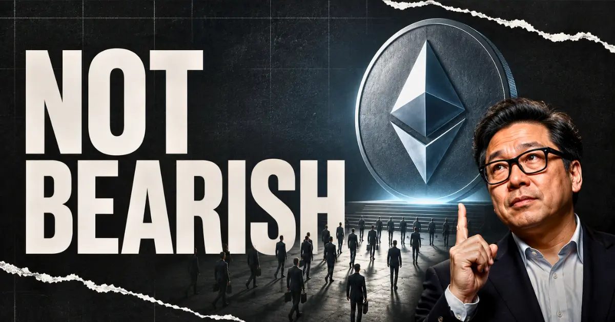 Ethereum Price Drops 7%, Bitmine Tom Lee Is Still Buying ETH